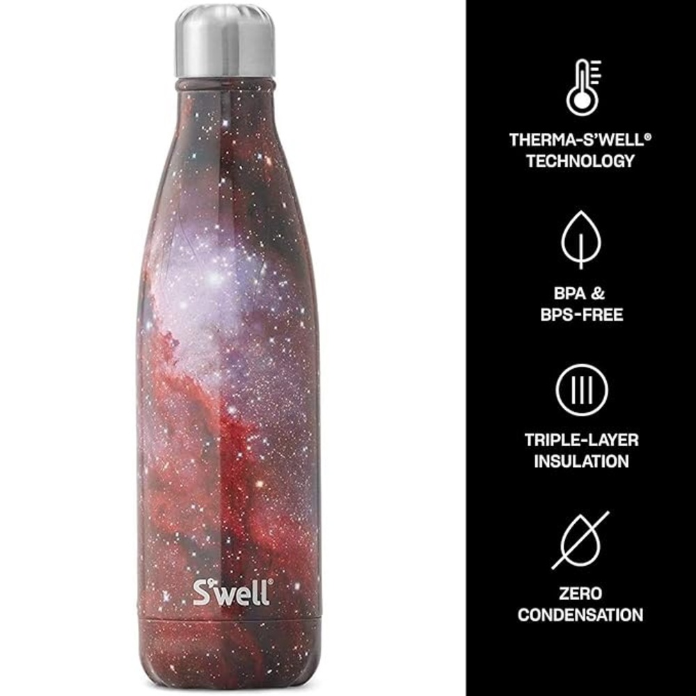 S'well Galaxy Print Insulated Bottle | Astor | 17oz